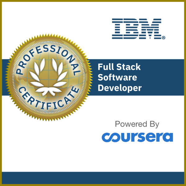 IBM Full Stack Developer Badge